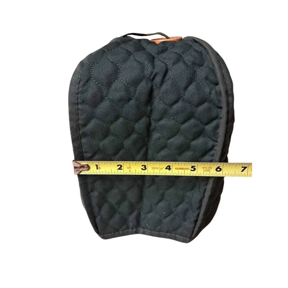 Vintage‎ Hunter Green Quilted 6
